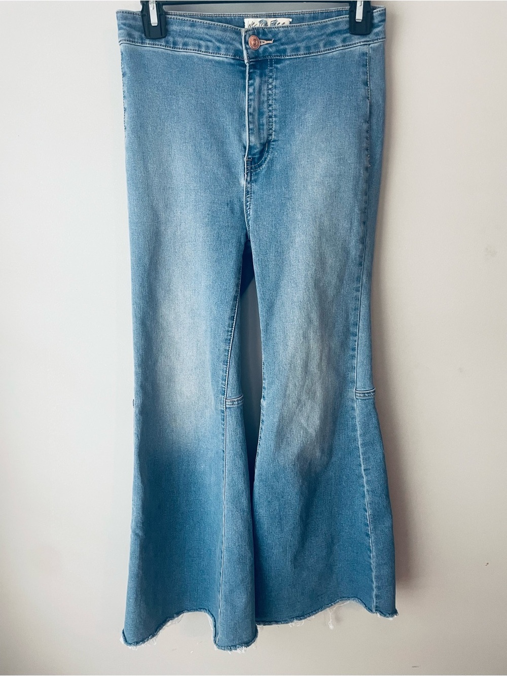 We the Free Light Blue High-Rise Flare Jeans - Picture 2 of 8
